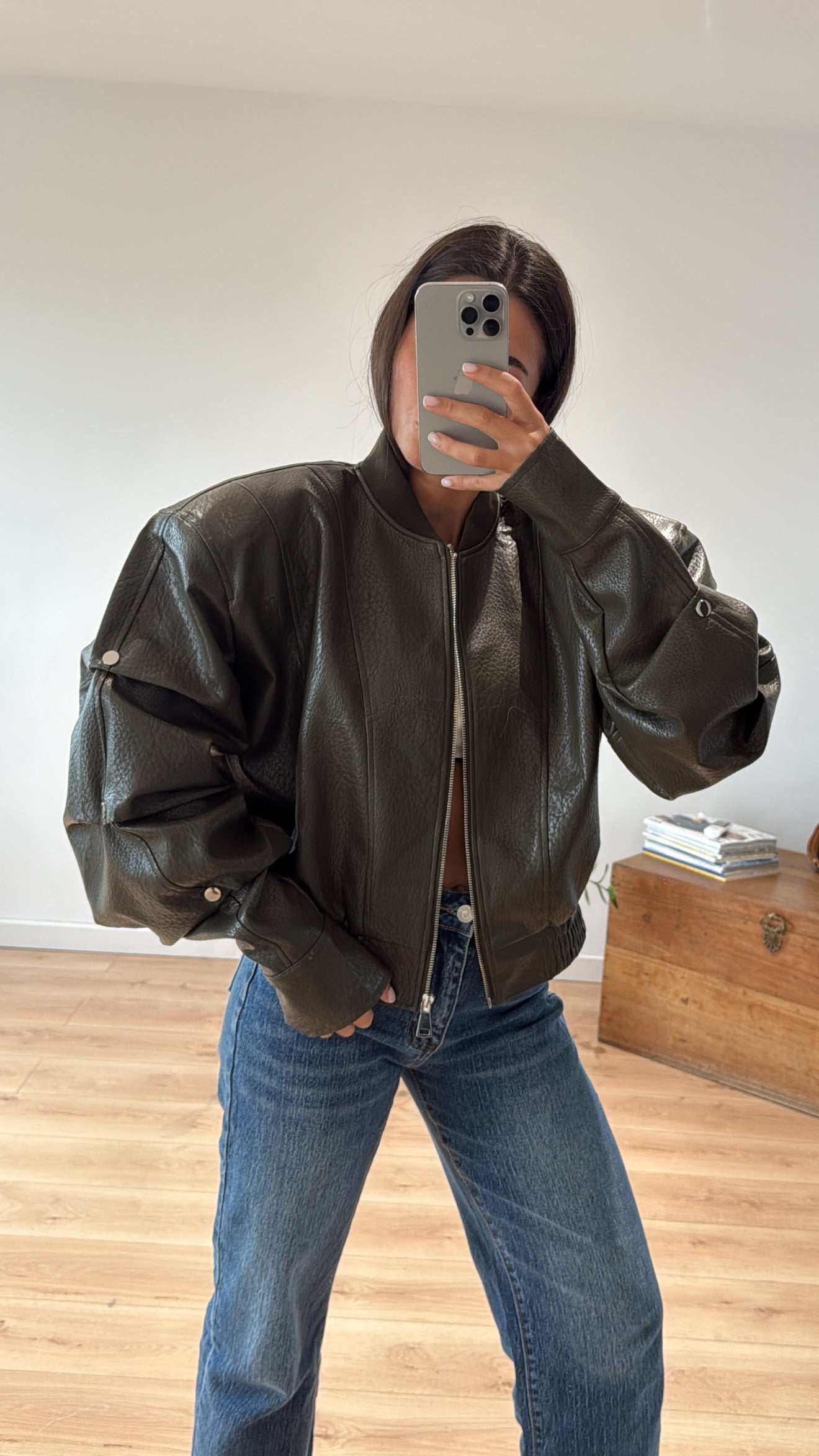 VESTE KAKI « THÉO »