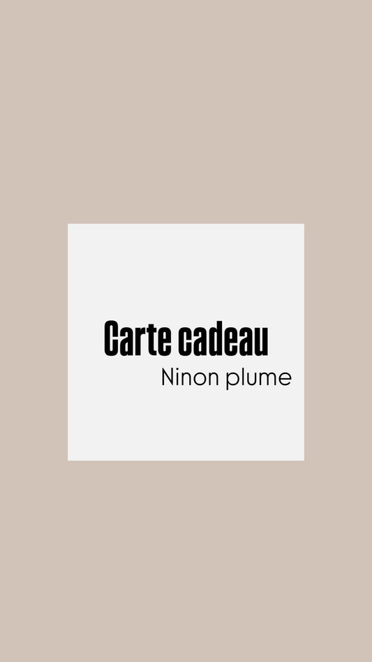 Carte cadeau numérique