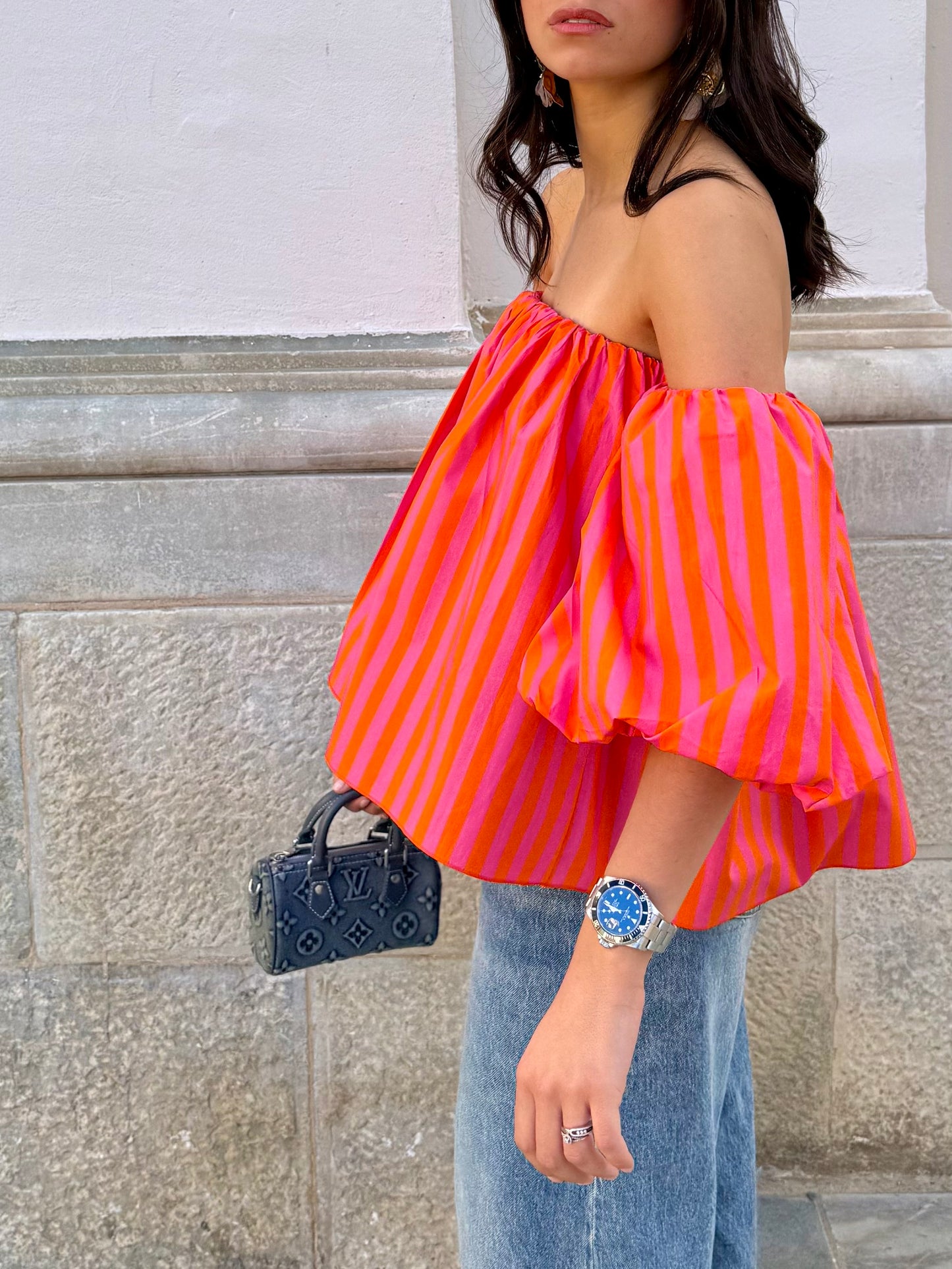 TOP « MAUD » ORANGE