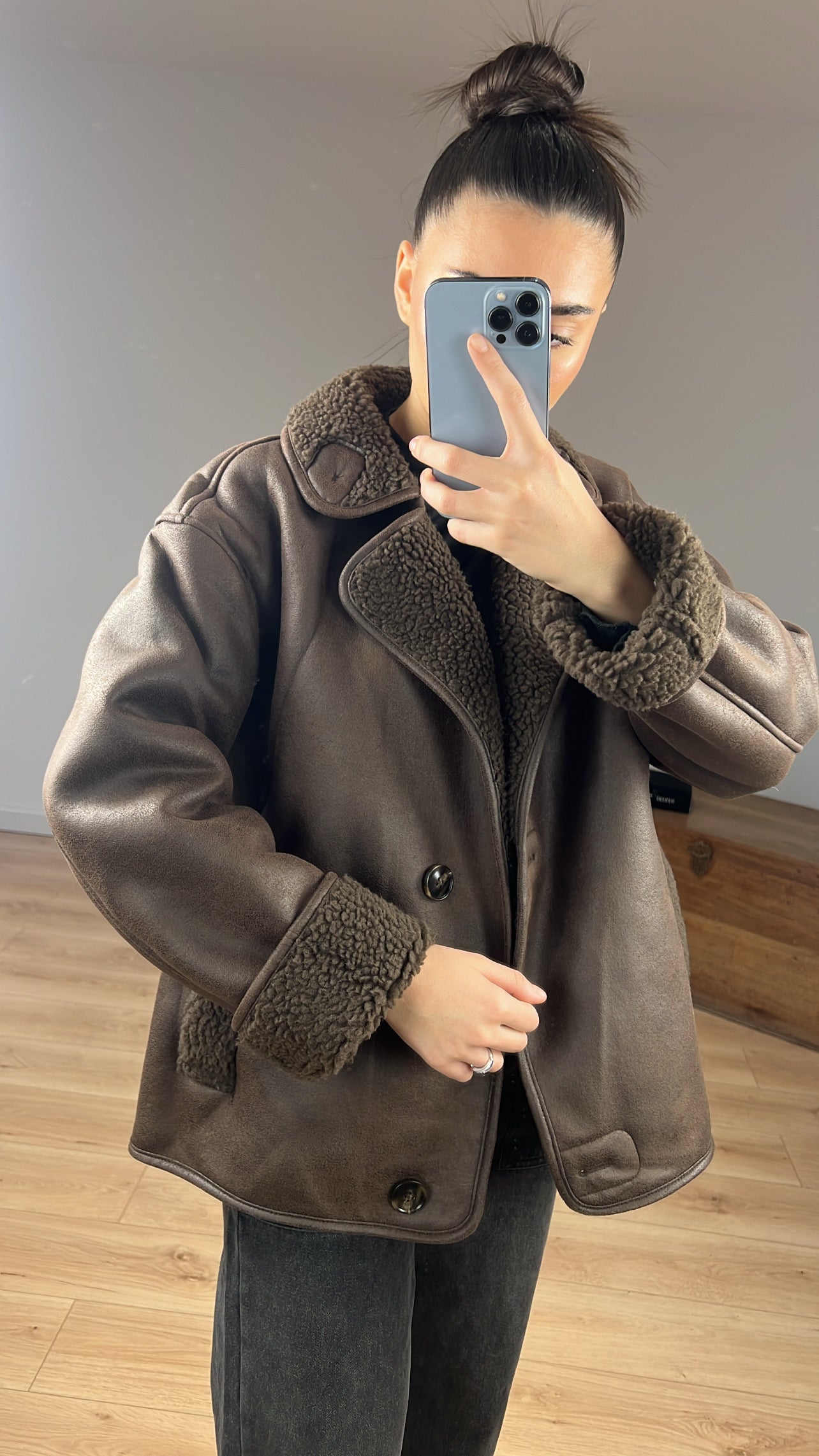 Veste « Borry » Chocolat